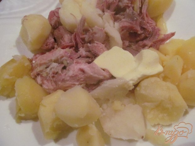 Картофель с мясо по-деревенски Картофель с мясо по-деревенски
