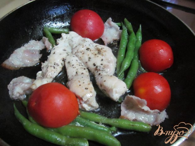 Куриное филе с овощами Куриное филе с овощами
