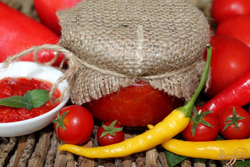 Вареная аджика с яблоками Вареная аджика с яблоками