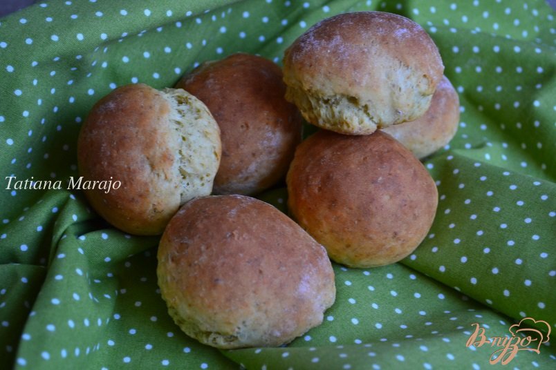 Булочки суповые со вкусом базилика Булочки суповые со вкусом базилика