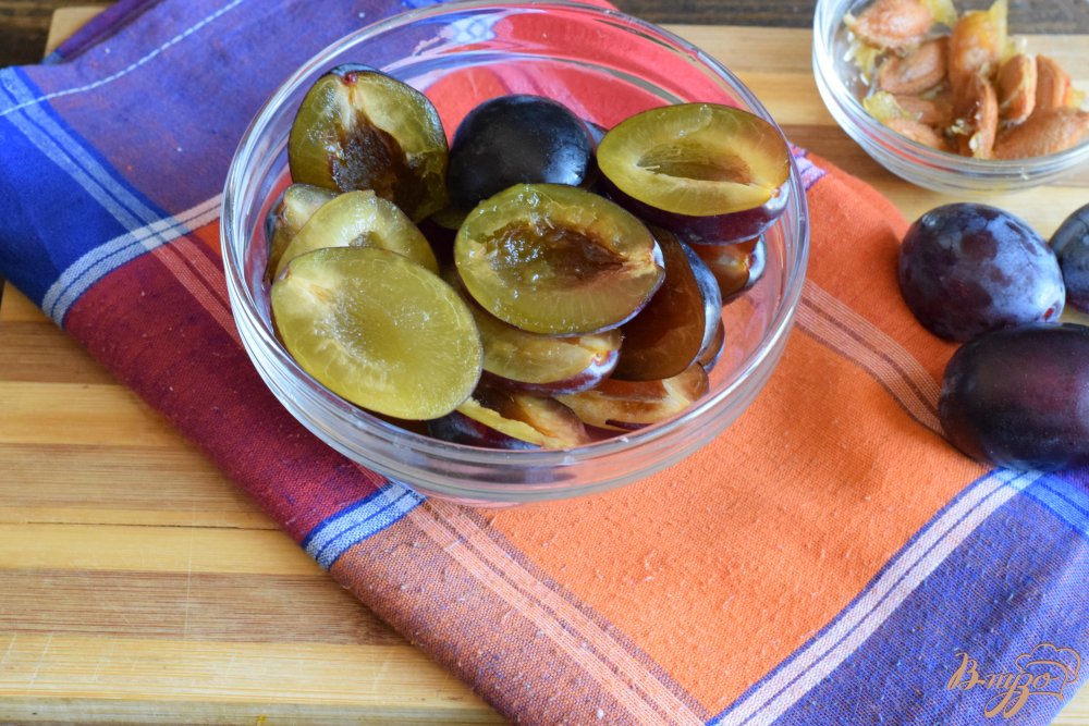 Пирог с маком и сливами Пирог с маком и сливами