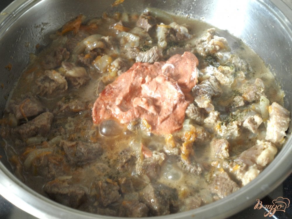Гуляш из говядины Гуляш из говядины
