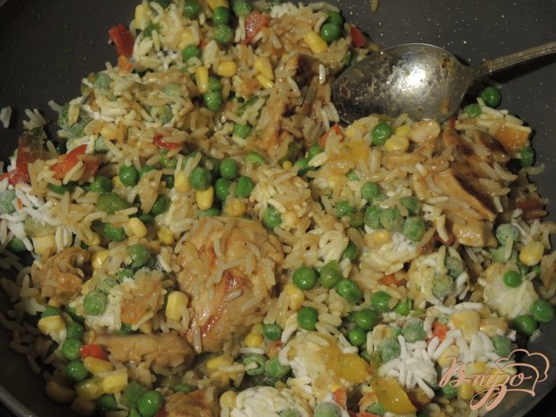 Курица в чатни с овощами Курица в чатни с овощами