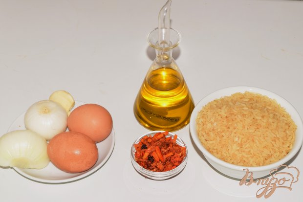 Рецепт Жареный рис с яйцом