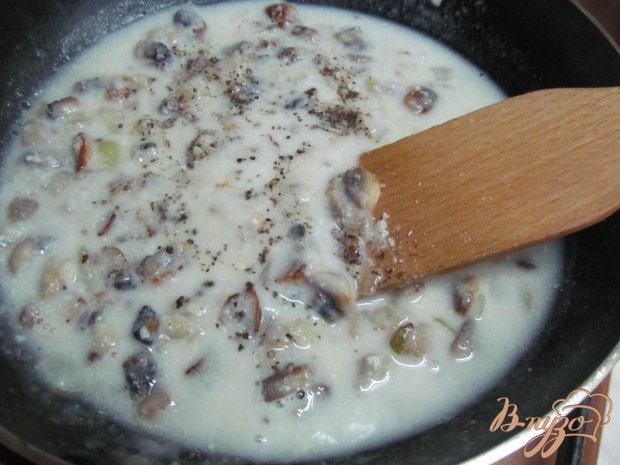 Макароны с цветной капустой под грибным соусом Макароны с цветной капустой под грибным соусом
