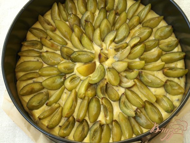 Вкуснейший сливовый пирог с шоколадом Вкуснейший сливовый пирог с шоколадом