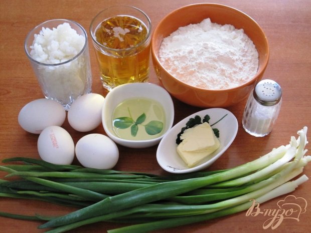 Рецепт Пирожки с яйцами и зеленым луком