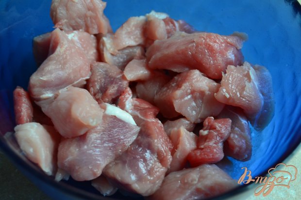 Рецепт Тушеный картофель со свининой