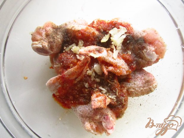 Куриные крылья маринованные в аджике Куриные крылья маринованные в аджике