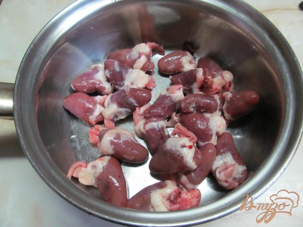 Рецепт Шашлычки из куриных сердечек с цветной капустой