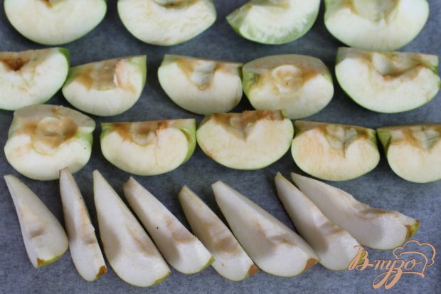 Рецепт Лаваш с печеным яблоком и грушей