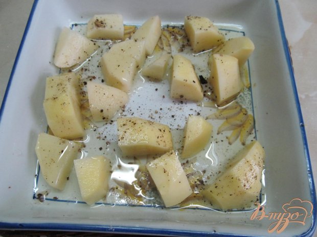 Рецепт Салат из маринованной свеклы с картофелем и чечевицей