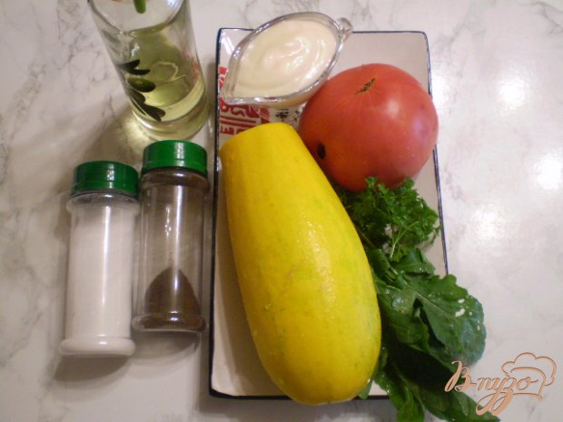 Рецепт Рулетики из кабачка с помидорами и рукколой