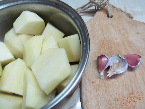 Рецепт Картофельное пюре с чесноком