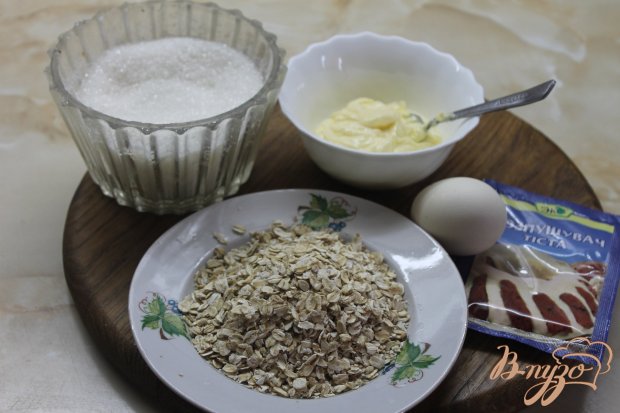 Рецепт Домашнее овсяное печенье