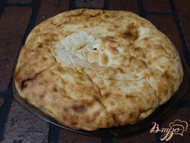 Рецепт Пицца на толстом лаваше