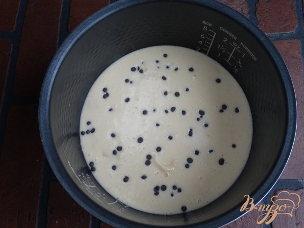 Пирог в мультиварке с грушами и шоколадными каплями Пирог в мультиварке с грушами и шоколадными каплями