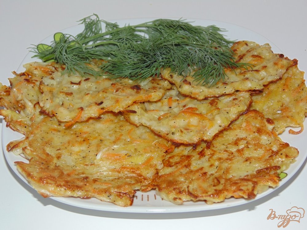 Овощные драники с яблоком Овощные драники с яблоком