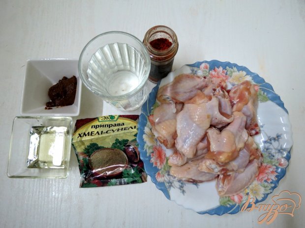 Острые куриные крылышки Острые куриные крылышки