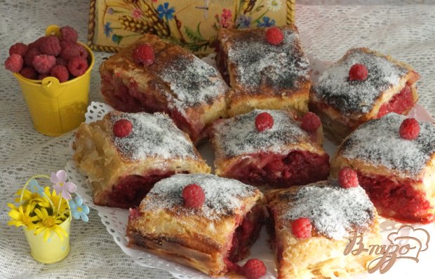 Хорватский пирог с малиной Хорватский пирог с малиной