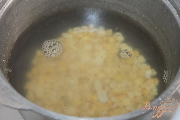 Рецепт Гороховый суп с копченым куриным филе