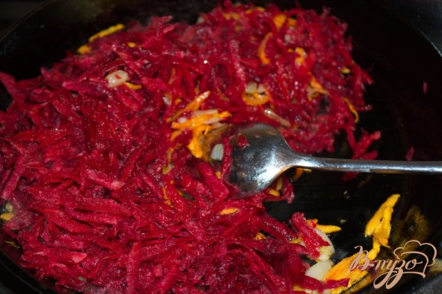 Борщ на курице с жареной капустой Борщ на курице с жареной капустой