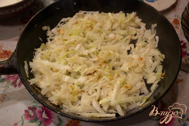 Борщ на курице с жареной капустой Борщ на курице с жареной капустой