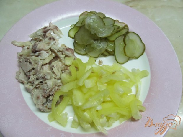 Рецепт Салат с сырными шариками