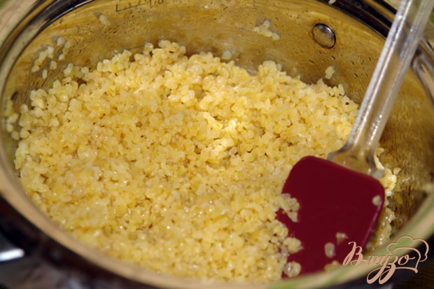 Салат с булгуром и маринованными овощами Салат с булгуром и маринованными овощами