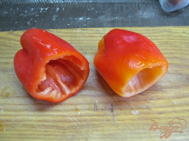 Рецепт Перец с перловкой с сыром