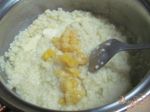 Пшеничная каша с раками Пшеничная каша с раками