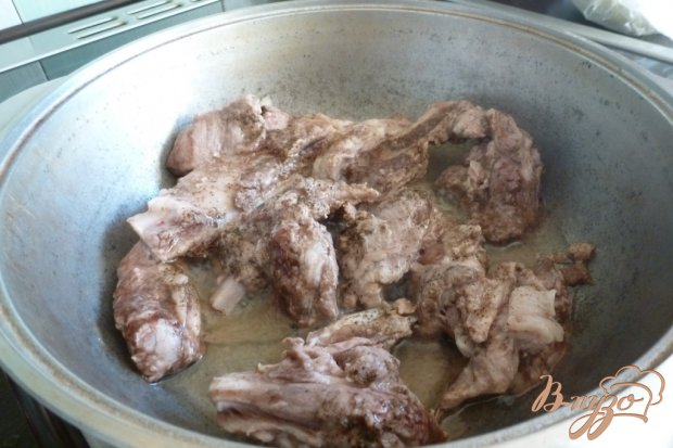 Рецепт Овощное рагу со свиными ребрами