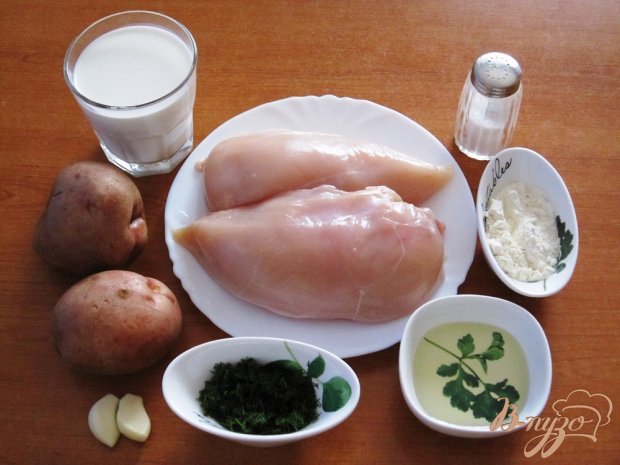 Рецепт Запеканка с картофелем и куриным филе