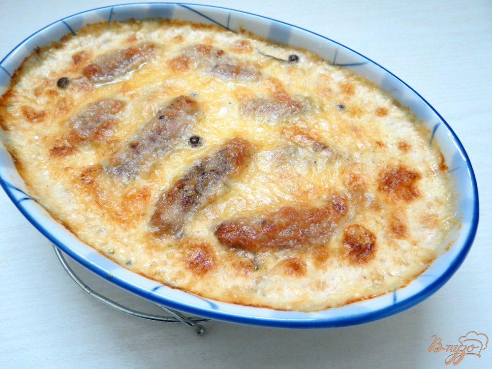 Крученики с грибами под сырной шапочкой Крученики с грибами под сырной шапочкой