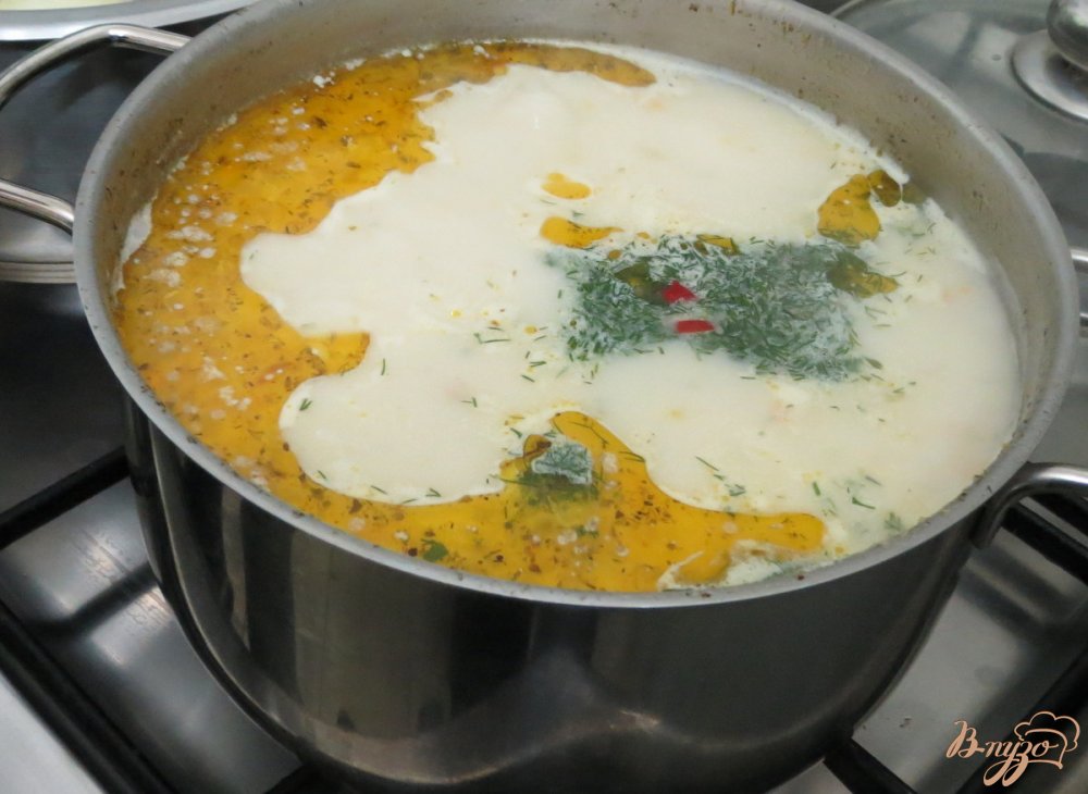 Суп с куриными желудочками, опятами с сырком Суп с куриными желудочками, опятами с сырком