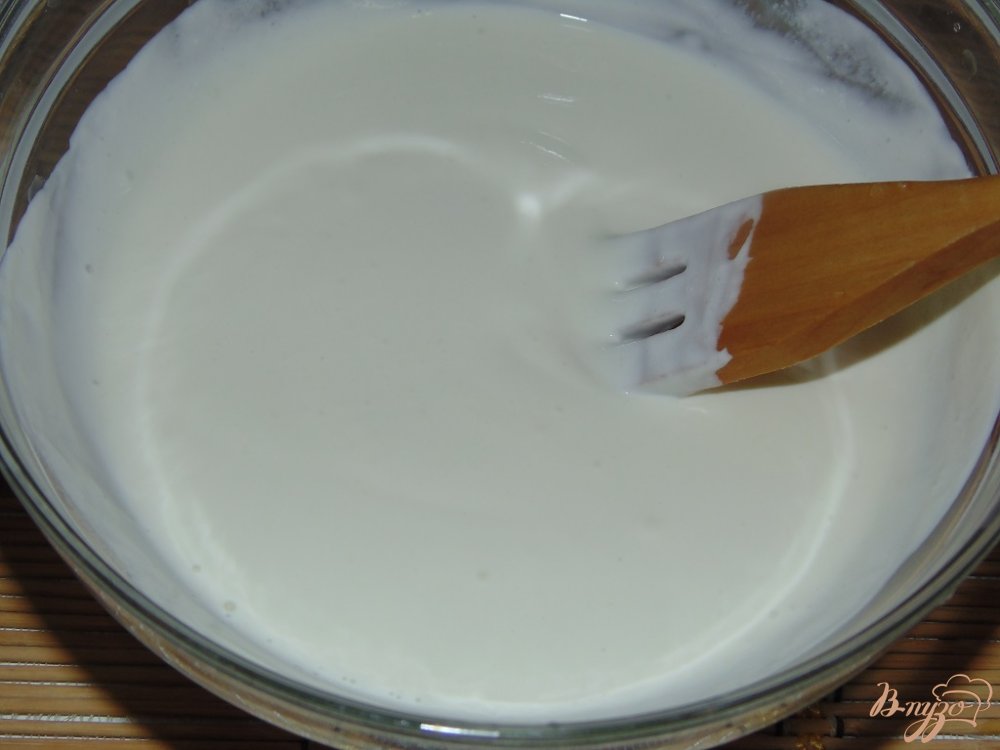 Творожный десерт с киви и бананом Творожный десерт с киви и бананом