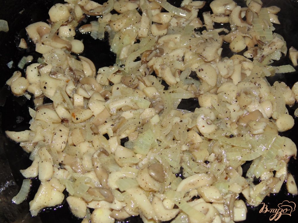 Блины с грибной начинкой Блины с грибной начинкой