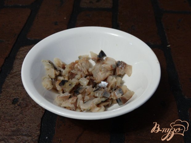 Картофель печеный с селедочным соусом Картофель печеный с селедочным соусом