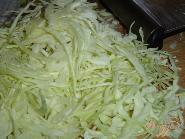 Рецепт Капустный салат с солеными огурцами