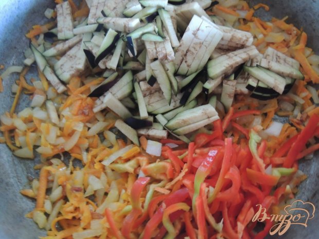 Рис с желудочками и овощами Рис с желудочками и овощами