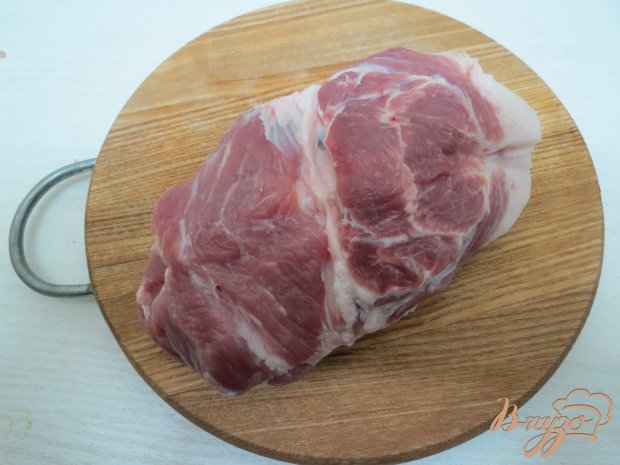 Рецепт Свиной рулет с овощами