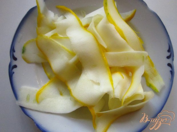 Рецепт Салат с кабачком и рисом