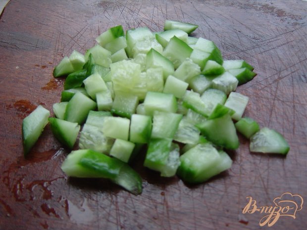 Рецепт Овощной салат с тунцом