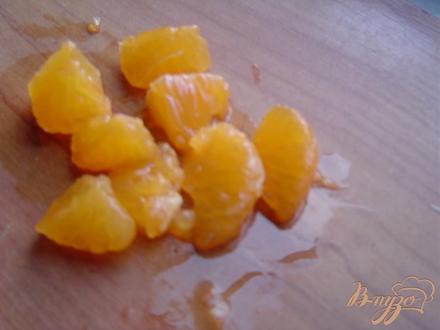 Рецепт Салат из яблока, пекинской капусты и апельсина