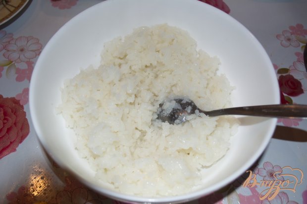 Рецепт Теплый салат с рисом и индейкой