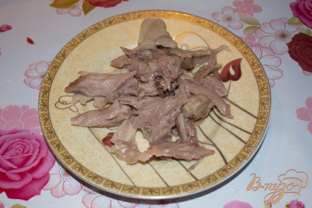 Теплый салат с рисом и индейкой Теплый салат с рисом и индейкой