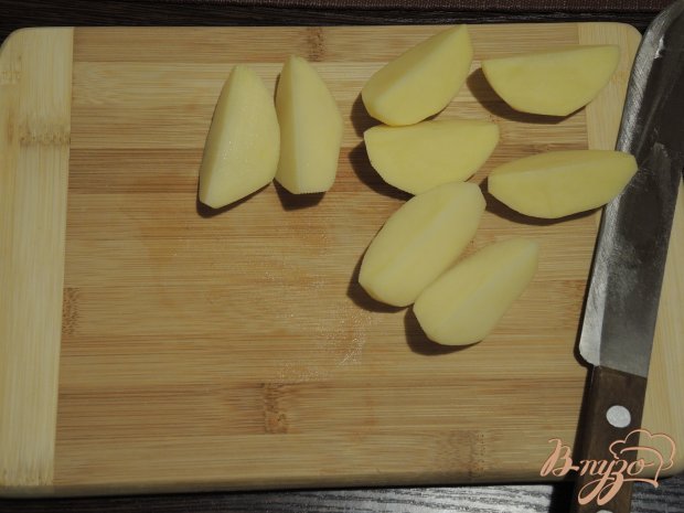 Курица в апельсиновом маринаде с картофельным гарниром Курица в апельсиновом маринаде с картофельным гарниром