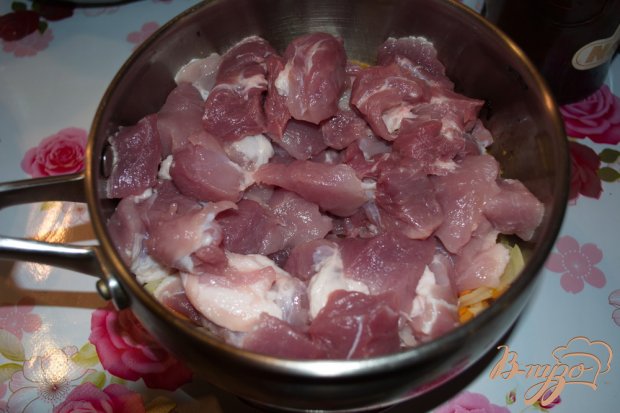 Мясо под соусом Мясо под соусом