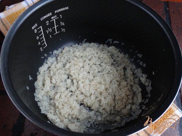 Рецепт Зубатка с рисом в мультиварке