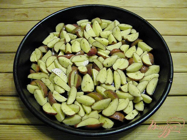 Картофель в духовке с травами Картофель в духовке с травами